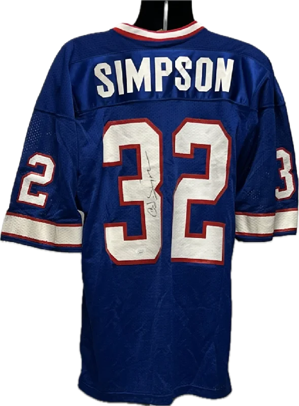 Personalized soccer jersey for school leagues-O. J. Simpson Autograph Signed Buffalo Football Jersey JSA Authentic