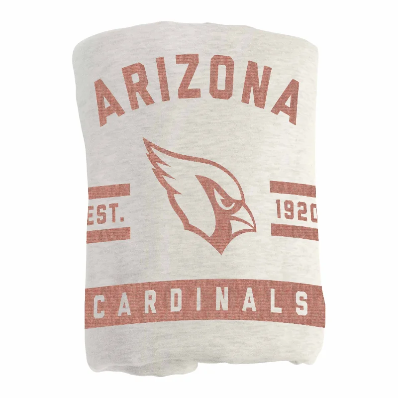 Team home textiles for dorm rooms-Arizona Cardinals Oatmeal Sweatshirt Blanket