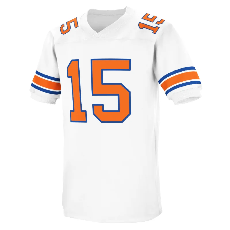 White (Orange Numbers)