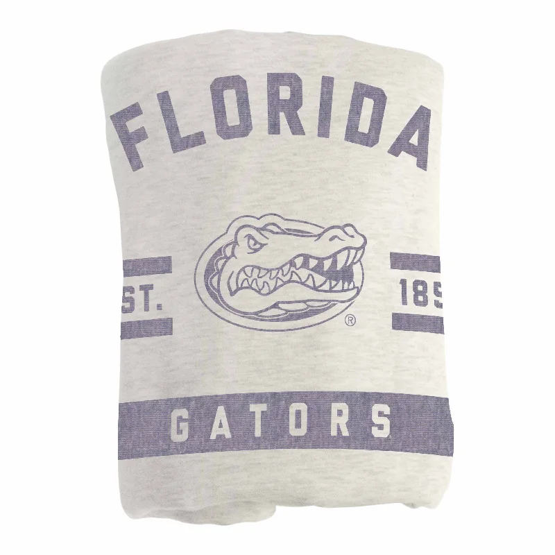 Custom team pillows for living rooms-Florida Oatmeal Sweatshirt Blanket