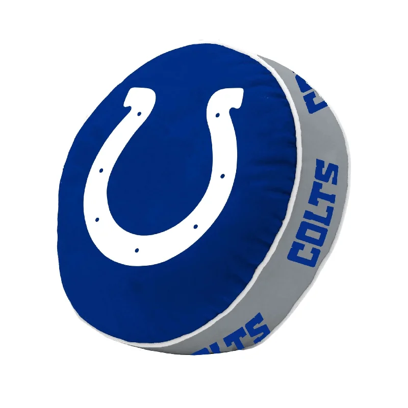 Personalized team throws for cozy winter nights-Indianapolis Colts Puff Pillow