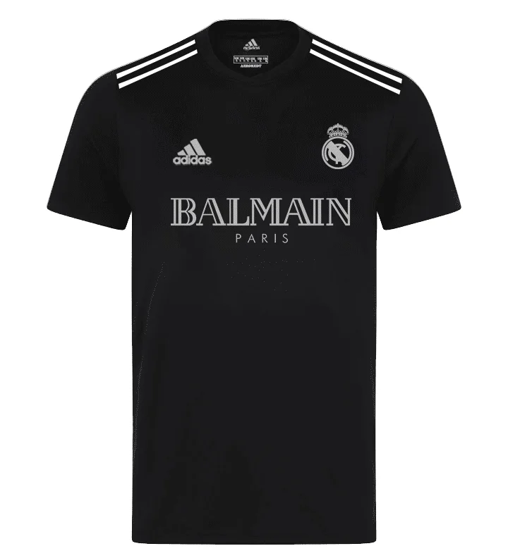 Soccer jersey with moisture control for intense games-FOOTBALL JERSEY REAL MADRID