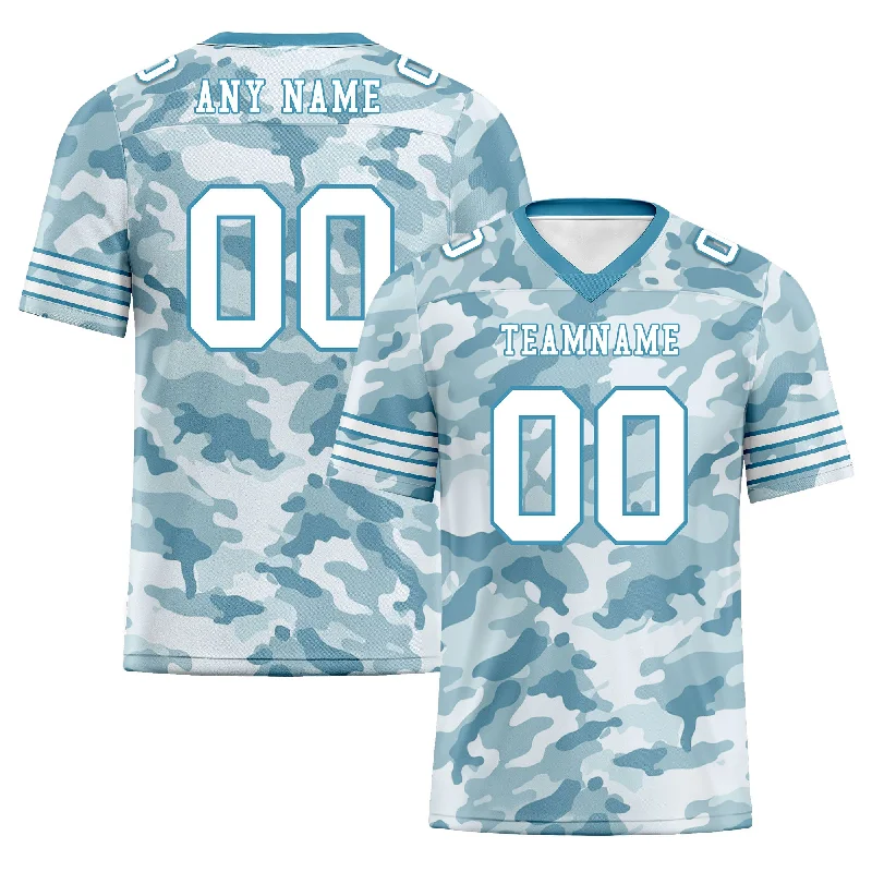 Personalized soccer jersey for casual wear-Custom Camo Personalized Authentic Football Jersey FBJ02-D06113