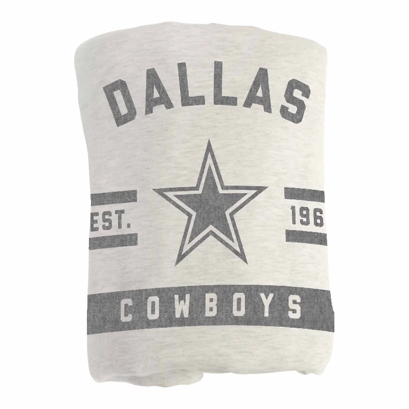 Personalized team home textiles for housewarming gifts-Dallas Cowboys Oatmeal Sweatshirt Blanket