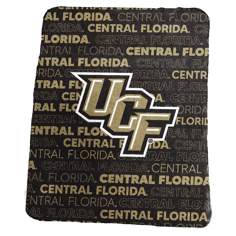 Team logo home textiles for fan clubs-Central Florida Classic Fleece Throw