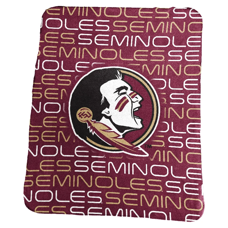 Custom team blankets for outdoor sports events-Florida State Classic Floridaeece