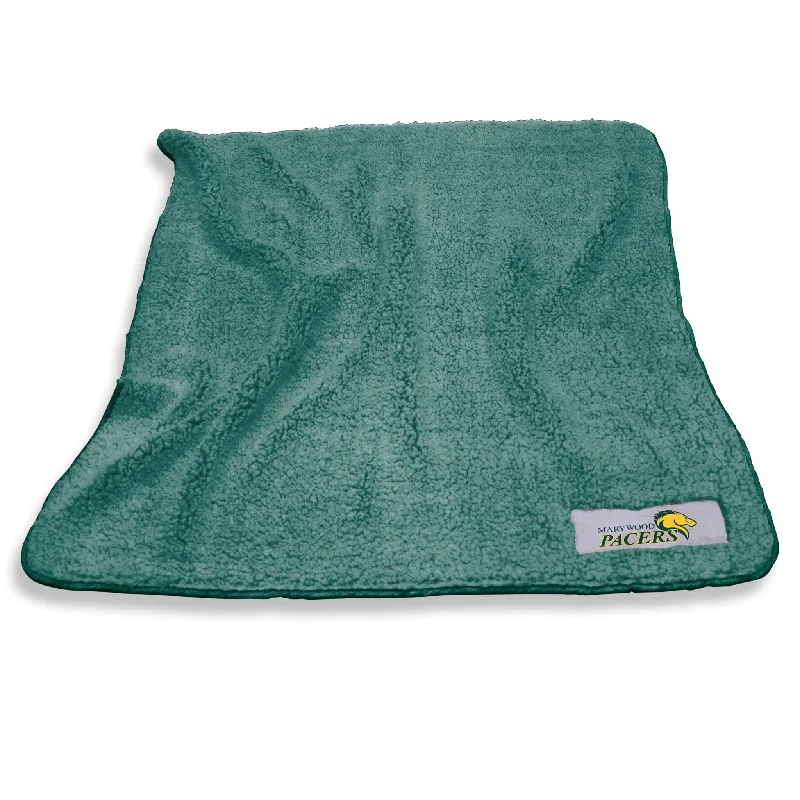 Personalized team throws for cozy winter nights-Marywood University Color Frosty Fleece