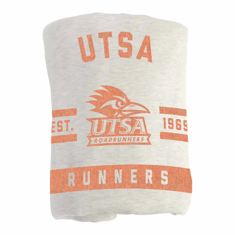 Custom team table runners for home events-Texas - San Antonio Oatmeal Sweatshirt Blanket