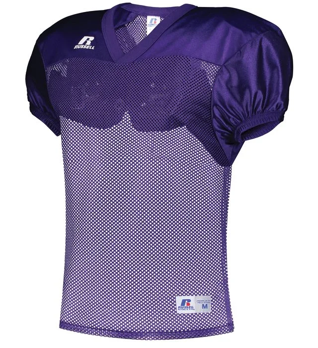 Durable rugby jersey for rough outdoor play-Russell Stock Practice Football Jersey