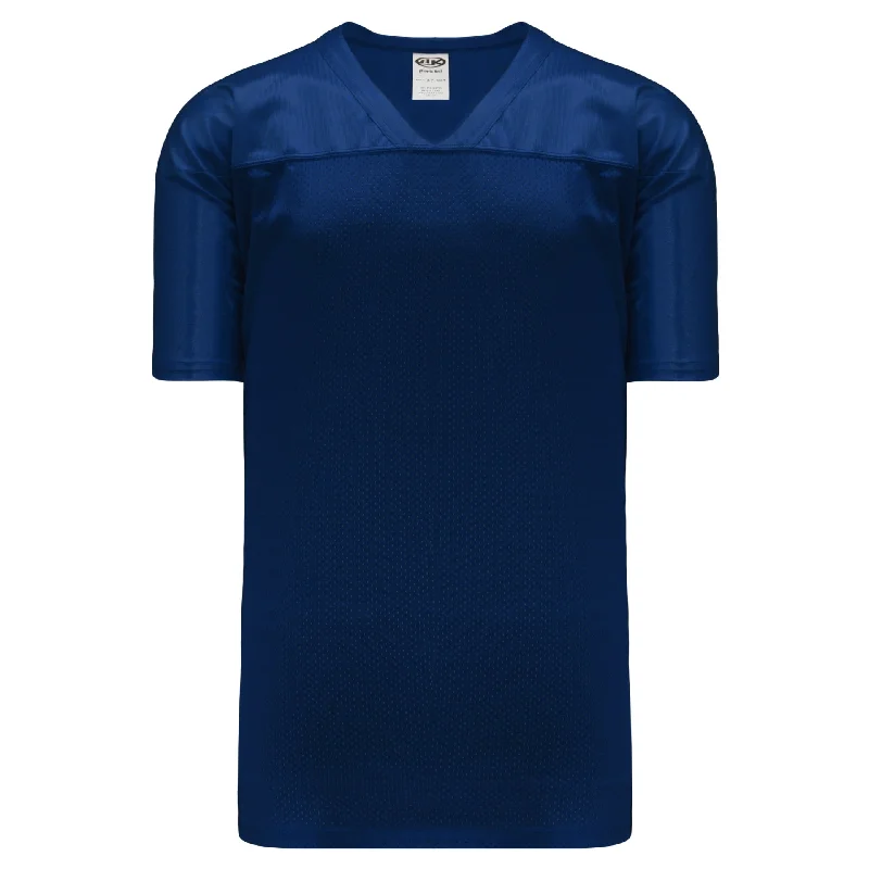 Soccer jersey with side panels for extra airflow-Pro Series Durastar Mesh Navy Football Jersey