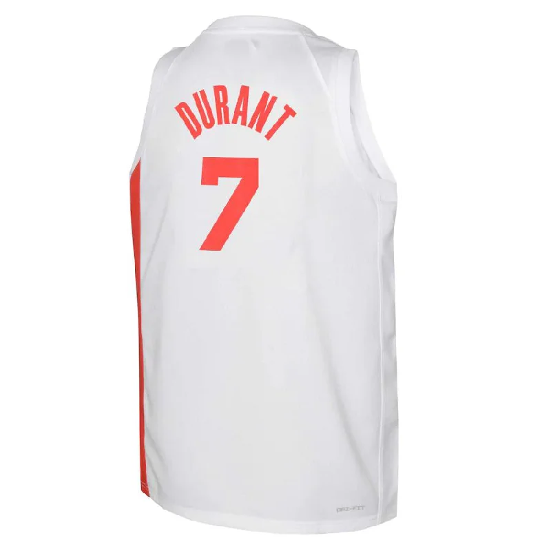 Custom-fit basketball jerseys for men and women-B.Nets #7 Kevin Durant 2022-23 Swingman Jersey White  Classic Edition Stitched American Basketball Jersey