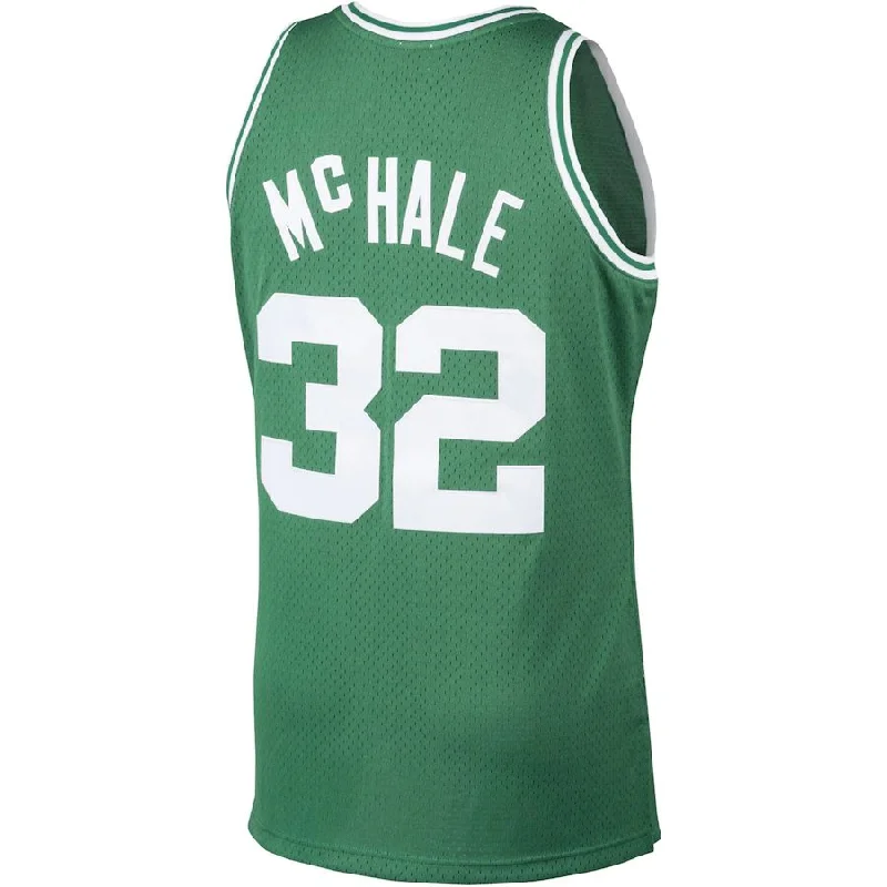 Custom basketball jersey with bold graphic designs-B.Celtics #32 Kevin McHale Mitchell & Ness 1985-86 Hardwood Classics Swingman Player Jersey Kelly Green Stitched American Basketball Jersey