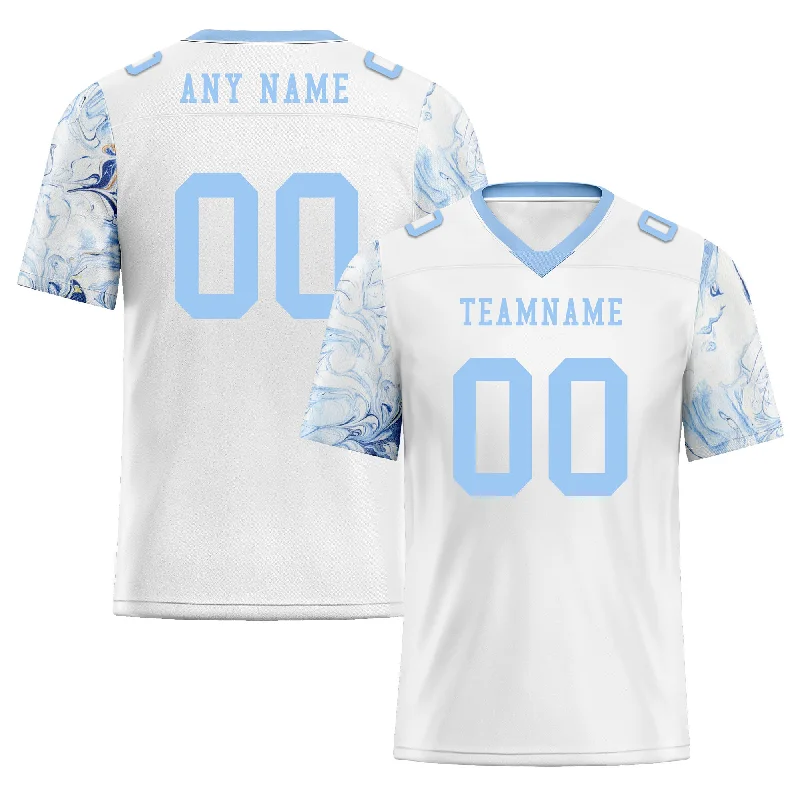 Soccer jersey with side panels for extra airflow-Custom Camo Personalized Authentic Football Jersey FBJ02-D06128