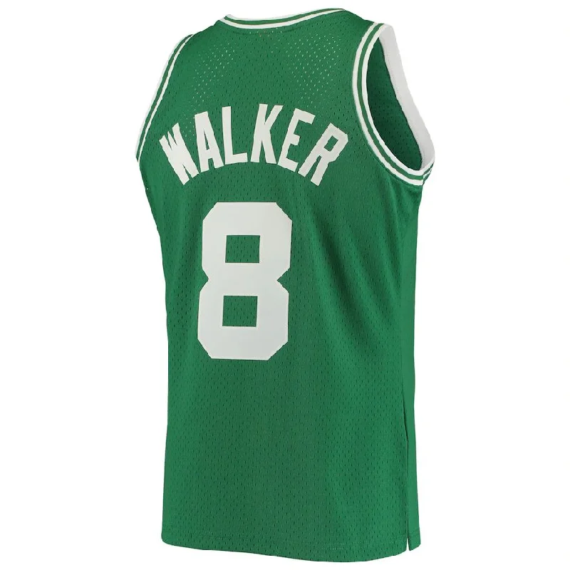 Basketball jersey with extra padding for protection during play-B.Celtics #8 Antoine Walker Mitchell & Ness Hardwood Classics Swingman Jersey Green Icon Edition Stitched American Basketball Jersey