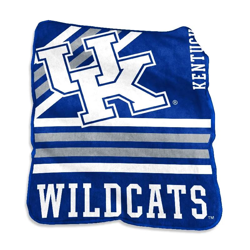 Custom team fleece blankets for fans-Kentucky Raschel Throw