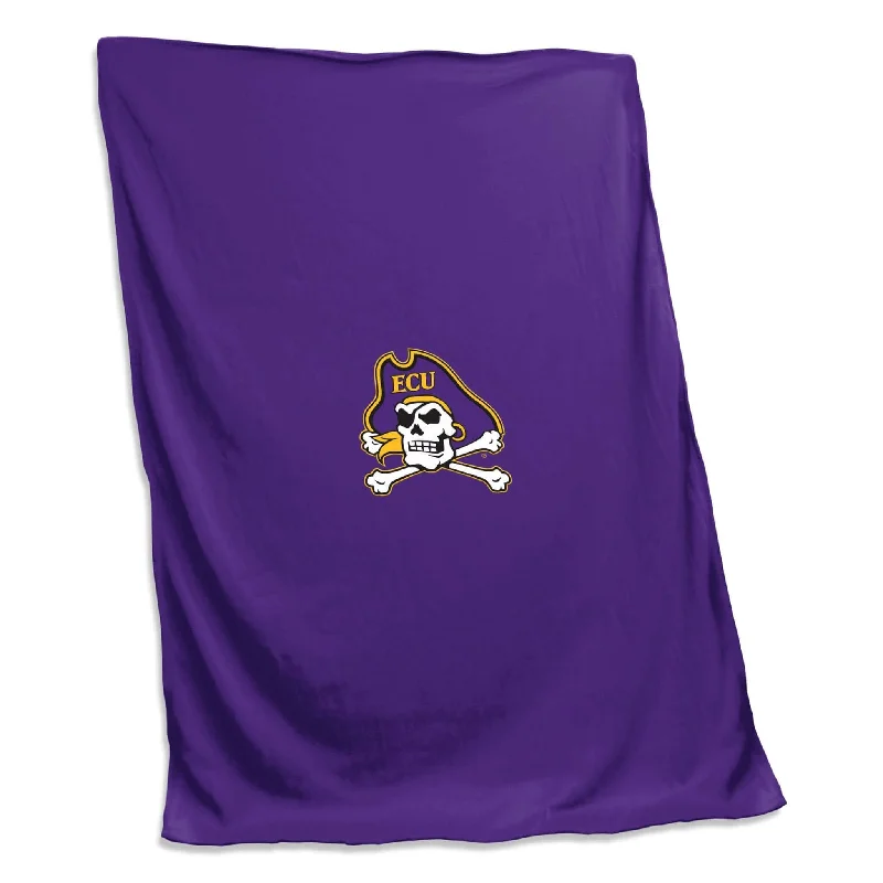 Team logo ottomans for home spaces-East Carolina Sweatshirt Blanket