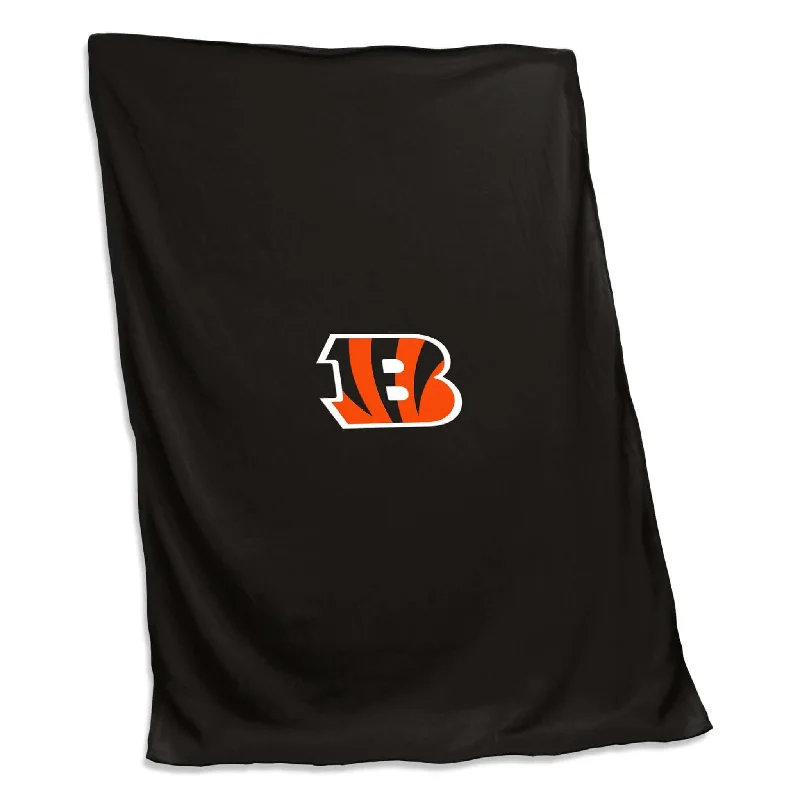 Personalized team table runners for sports-themed dinners-Cincinnati Bengals Sweatshirt Blanket