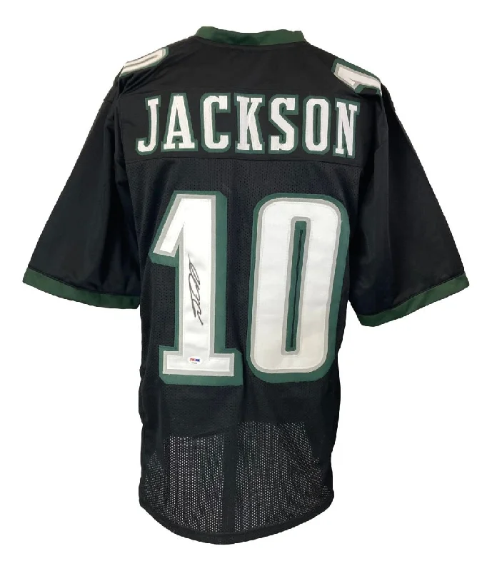 Soccer jersey with long-lasting fabric for durability-DeSean Jackson Philadelphia Signed Black Football Jersey PSA/DNA Hologram