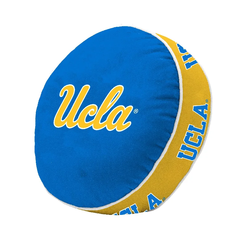 Custom team pillows for guest rooms-UCLA Puff Pillow