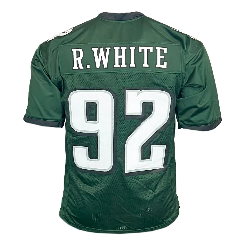 Custom soccer jersey for tournaments and competitions-Reggie White Unsigned Philadelphia Green Football Jersey