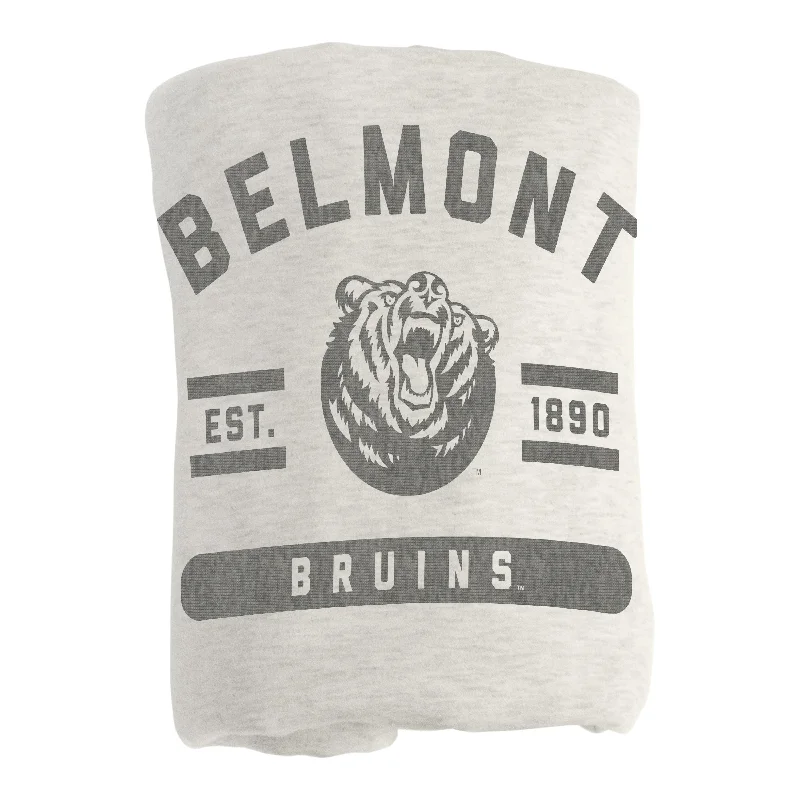 Personalized team home textiles for housewarming gifts-Belmont University Sublimated Sweatshirt Blanket