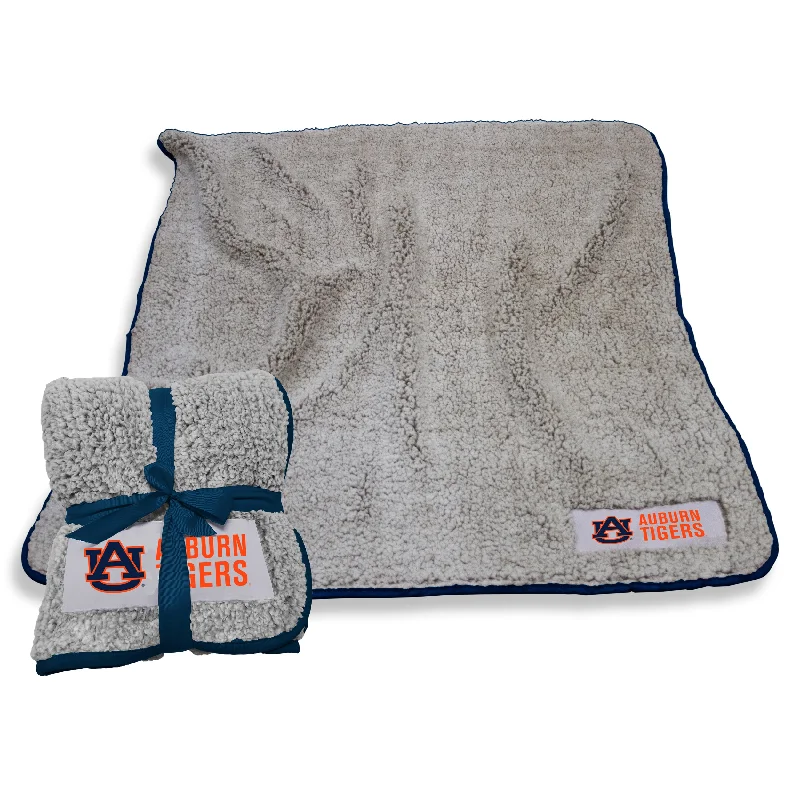 Team home textiles for sports fanatics-Auburn Import Frosty Fleece for Campus Colors