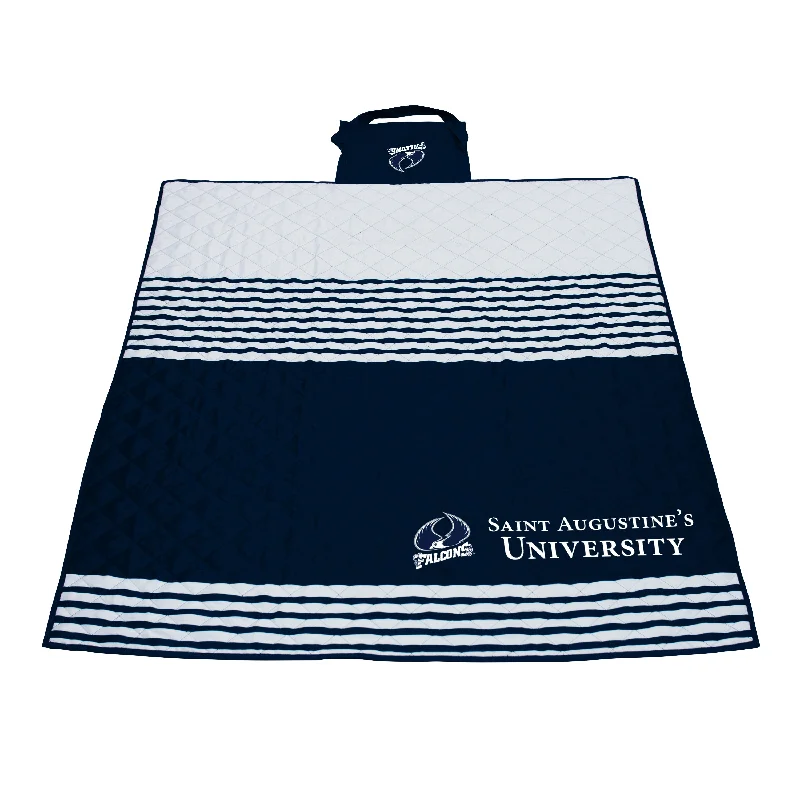 Custom team napkins for game day celebrations-Saint Augustine's University Outdoor Blanket